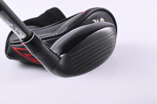 Left Hand Srixon ZX #4 Hybrid / 22 Degree / Regular Flex HZRDUS Smoke Black 80
