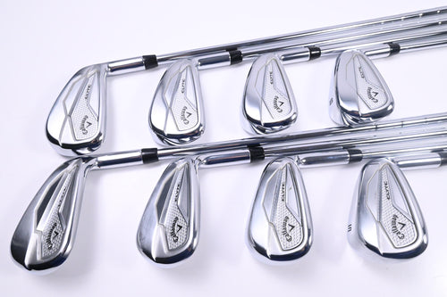 Callaway Elyte Irons / 5-PW+AW+SW / Regular Flex True Temper Vector 80 Shafts