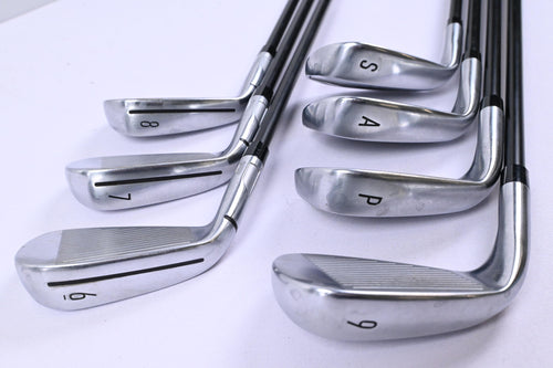 TaylorMade Qi HL Irons / 6-PW+GW+SW / Regular Flex Helium NCT 60i Shafts