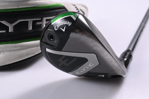 Callaway Elyte #4 Hybrid / 22 Degree / Stiff Flex Denali Charcoal 70 Shaft