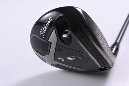 Titleist TS3 #3 Wood / 15 Degree / Stiff Flex HZRDUS Smoke Black 70 Shaft