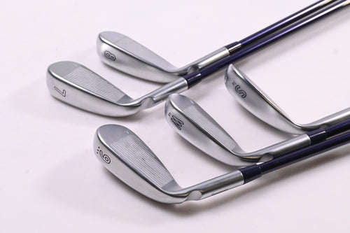 Ladies Ping G Le4 Irons / 7-PW+SW / Black Dot / Ladies Flex Ping Alta LE Shafts