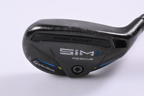 Taylormade SIM2 #2 Hybrid / 17 Degree / Stiff Flex Tensei AV Raw Blue 80 Shaft