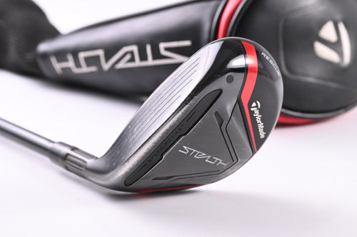 Left Hand Taylormade Stealth #4 Hybrid / 22 Degree / Regular Flex Ventus Red 6