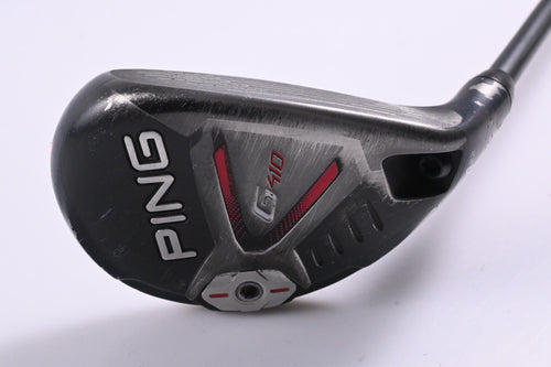 Ping G410 #4 Hybrid / 22 Degree / Stiff Flex Ping Alta CB Red 70 Shaft