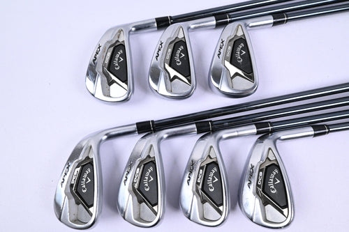 Callaway Apex DCB Irons / 5-PW+GW / Senior Flex Recoil Dart 65 Shafts