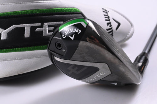 Callaway Elyte #4 Hybrid / 22 Degree / Stiff Flex Denali Charcoal 70 Shaft