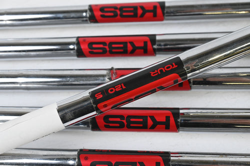 Ping i500 Irons / 5-PW / White Dot / Stiff Flex KBS Tour 120 Shafts