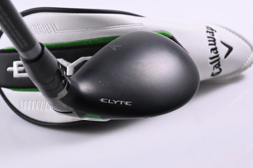 Callaway Elyte #4 Hybrid / 22 Degree / Stiff Flex Denali Charcoal 70 Shaft