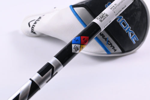 Callaway Paradym Ai Smoke #3 Hybrid / 18 Degree / Stiff Flex HZRDUS Gen4 Black 80