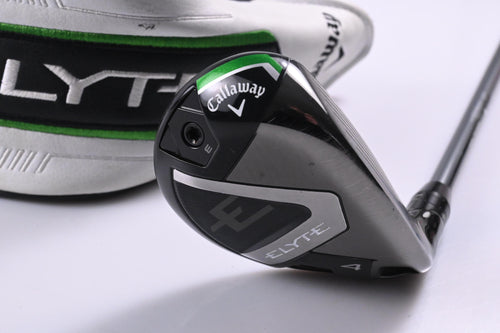 Callaway Elyte #4 Hybrid / 22 Degree / Stiff Flex Denali Charcoal 70 Shaft
