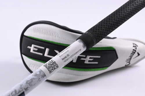 Callaway Elyte #4 Hybrid / 22 Degree / Stiff Flex Denali Charcoal 70 Shaft