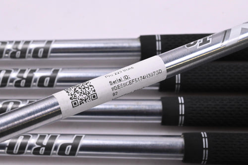 Mizuno Pro 223 Irons / 4-PW / Stiff Flex Project X IO 110 Shafts