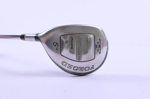 Left Hand Mizuno T-Zoid Forged #5 Wood / 18 Degree / Stiff Flex Dynamic Gold Shaft