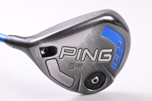 Left Hand Ping G30 #5 Wood / 18 Degree / Senior Flex Ping TFC 419 Shaft