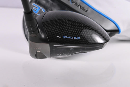 Callaway Paradym Ai Smoke Triple Diamond Driver / 9 Degree / Stiff Flex Denali Black 60