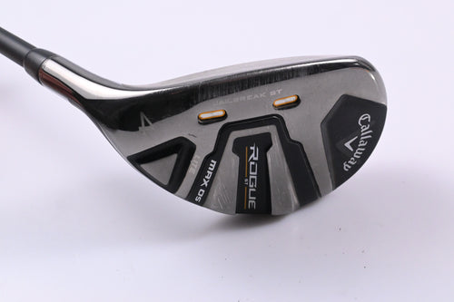 Left Hand Callaway Rogue ST Max Lite #4 Hybrid / 21 Degree Regular Flex Aldila