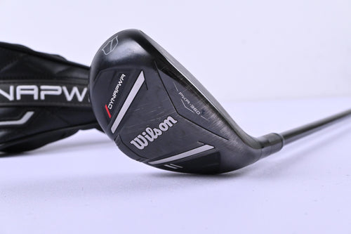 Wilson DYNAPWR 2025 #4 Hybrid / 22 Degree / Regular Flex HZRDUS Smoke Red RDX 70