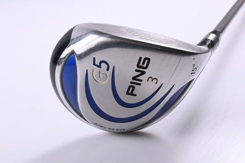 Ping G5 #3 Wood / 15 Degree / Regular Flex Ping TFC 100 Shaft
