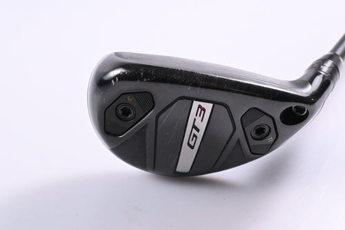 Titleist GT3 #3 Hybrid / 19 Degree / Stiff Flex Project X HZRDUS Red 70 Shaft