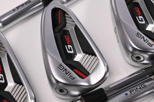 Ping G410 Irons / 5-PW+SW / Blue Dot / X-Flex N.S.Pro Modus3 Tour 105 Shafts