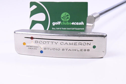 Scotty Cameron Studio Stainless Newport Beach Putter / 31 Inch