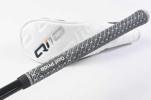 Left Hand Taylormade Qi10 Tour #3 Hybrid / 19.5 Degree / X-Flex HZRDUS Smoke RDX