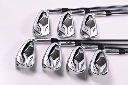 Ping G430 Irons / 4-PW / Green Dot / Regular Flex Ping AWT 2.0 Shafts