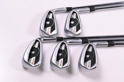 Ping G400 Irons / 5-9i / Black Dot / Stiff Flex Ping AWT 2.0 Shafts