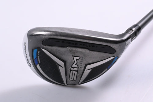Taylormade SIM Max #3 Hybrid / 19 Degree / X-Flex HZRDUS Smoke Black 90 Shaft