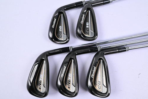 Cleveland CG16 Black Pearl Irons / 4-8i / Regular Flex Cleveland Traction 85