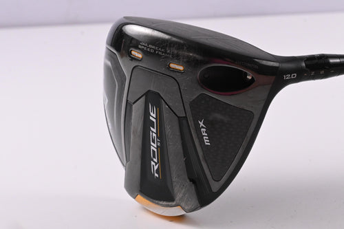 Callaway Rogue ST MAX Driver / 12 Degree / Stiff Flex Denali Black 60 Shaft