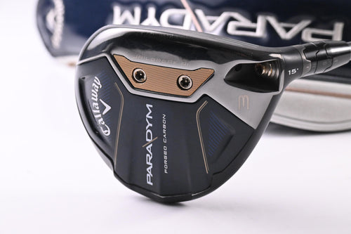 Callaway Paradym #3 Wood / 15 Degree / Regular Flex HZRDUS Silver 60 Shaft