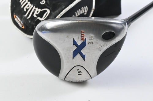 Callaway X Hot 2007 #3 Wood / 15 Degree / Regular Flex Fujikura Banzai 65 Shaft