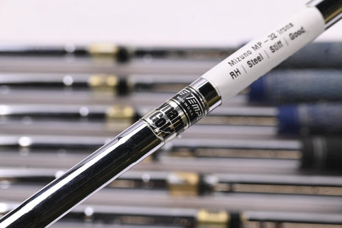 Mizuno MP-32 Irons / 3-PW / Stiff Flex Dynamic Gold S300 Shafts