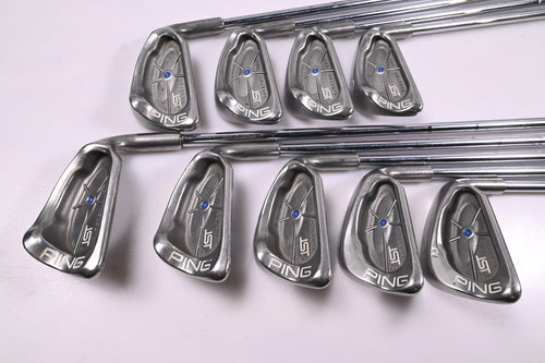 Ping ISI Irons / 3-PW+SW / Blue Dot / Stiff Flex Ping JZ Shafts