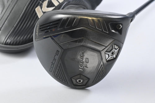 Cobra King F8 Driver / 9-12 Degree / Stiff Flex Aldila NV 2KXV Blue 60 Shaft