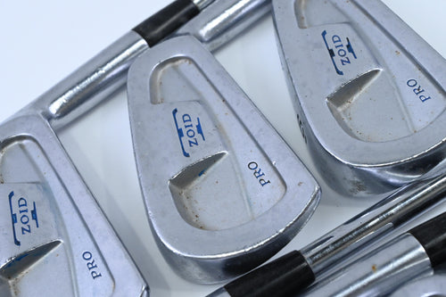 Mizuno T-Zoid Pro Irons / 4-PW / Regular Flex Rifle FCM Shafts