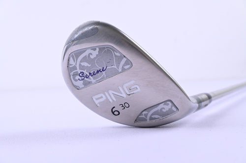 Ladies Ping Serene #6 Hybrid / 30 Degree / Ladies Flex Ping ULT 210 Shaft