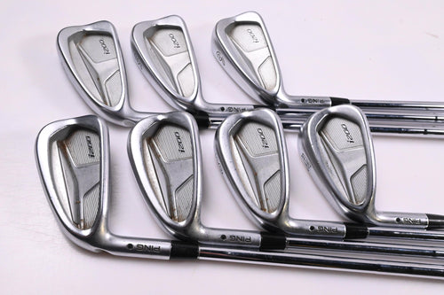 Left Hand Ping i200 Irons / 4-PW / Black Dot / Stiff Flex KBS Tour 120 Shafts