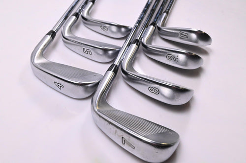 Left Hand Ping i200 Irons / 4-PW / Black Dot / Stiff Flex KBS Tour 120 Shafts