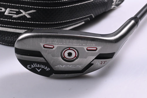 Callaway Apex Pro 21 #4 Hybrid / 23 Degree / Stiff Flex MMT HY 80 Shaft