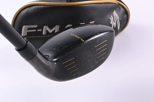 Left Hand Cobra F-Max #4 Hybrid / 22 Degree / Regular Flex Cobra SuperLite 60