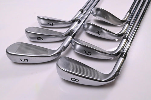 Ping G400 Irons / 5-PW+SW / Blue Dot / Regular Flex Ping AWT 2.0 Shafts