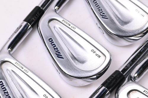 Mizuno MP-60 Irons / 3-PW / Stiff Flex Dynamic Gold S300 Shafts