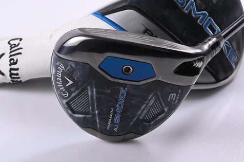 Callaway Paradym Ai Smoke Max D #3 Wood / 15 Degree / Stiff Flex Hzrdus Black 70