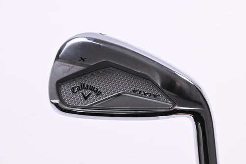 Callaway Elyte X #7 Iron / Stiff Flex True Temper Vector 90 Shaft