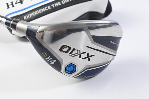 Left Hand XXIO 12 #4 Hybrid / 20 Degree / Regular Flex XXIO MP 1200 DST 42 Shaft