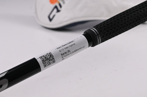 Taylormade Qi10 Max #4 Hybrid / 23 Degree / Senior Flex Speeder NX TCS 50 Shaft