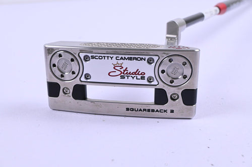 Scotty Cameron 2025 Studio Squareback 2 Style Putter / 34 Inch / Stability Carbon